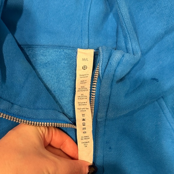 lululemon athletica Blue Hoodie - Picture 2 of 5